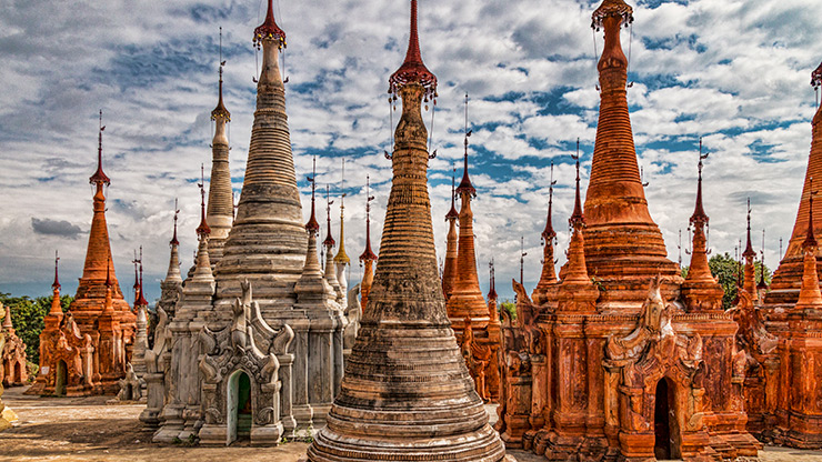 BURMA PAGODA FOREST | MYANMAR