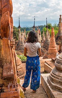 BURMA PAGODA FOREST | MYANMAR