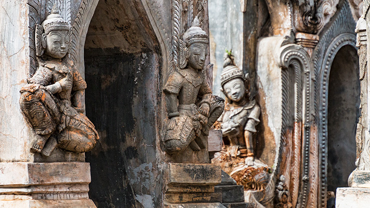 BURMA PAGODA FOREST | MYANMAR