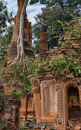 BURMA PAGODA FOREST | MYANMAR