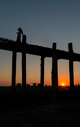BURMA U-BEIN BRIDGE | MYANMAR