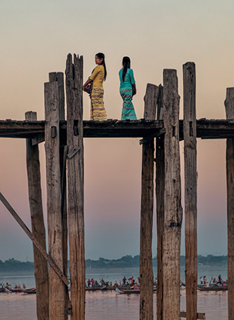 BURMA U-BEIN BRIDGE | MYANMAR