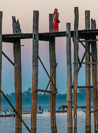 BURMA U-BEIN BRIDGE | MYANMAR