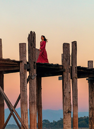 BURMA U-BEIN BRIDGE | MYANMAR