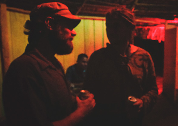 A disco-tek in a small village in the Amazon Rainforest RIO NAPO | PERU