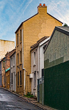HISTORIC ARCHITECTURE IN SYDNEYS RESIDENTIAL NEIGHBORHOODS SYDNEY / AUSTRALIA