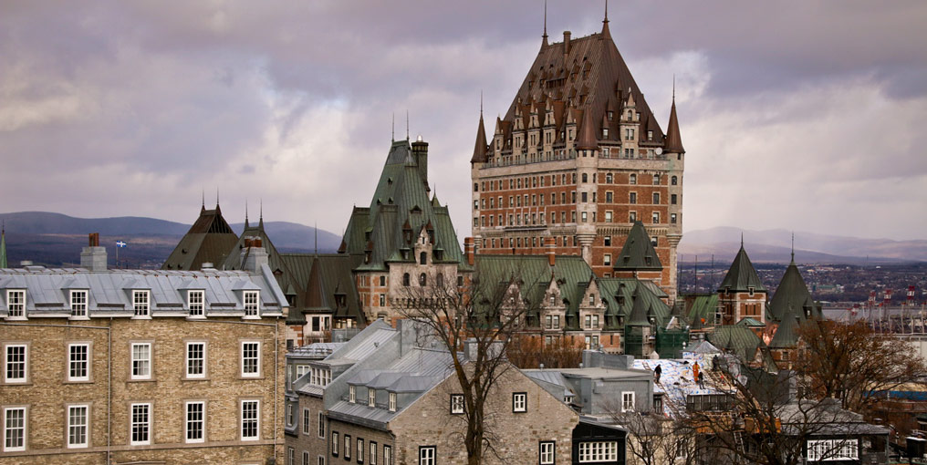 QUEBEC CITY QUEBEC CITY | QUEBEC | CANADA<br/>
Founded 1608. One of the oldest cities in North America and the only walled city north of Mexico.